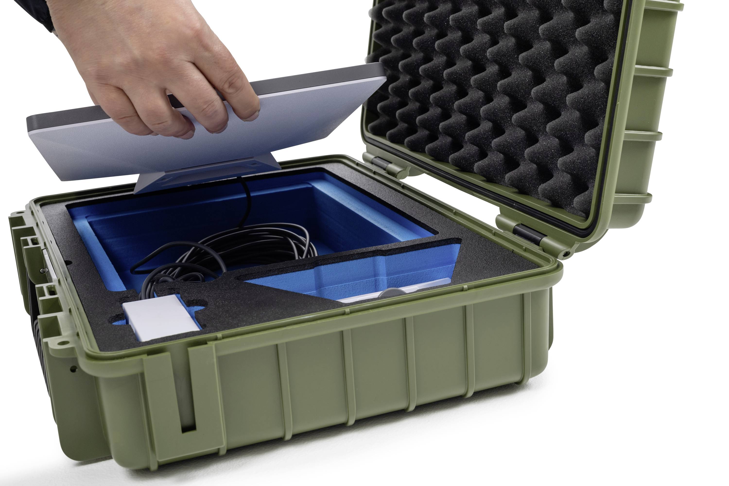 B & W International transport.case PP.162.Starlink Kamerakoffer Innenmaß (B x H x T)=430 x 125 x 300 mm Wasserdicht