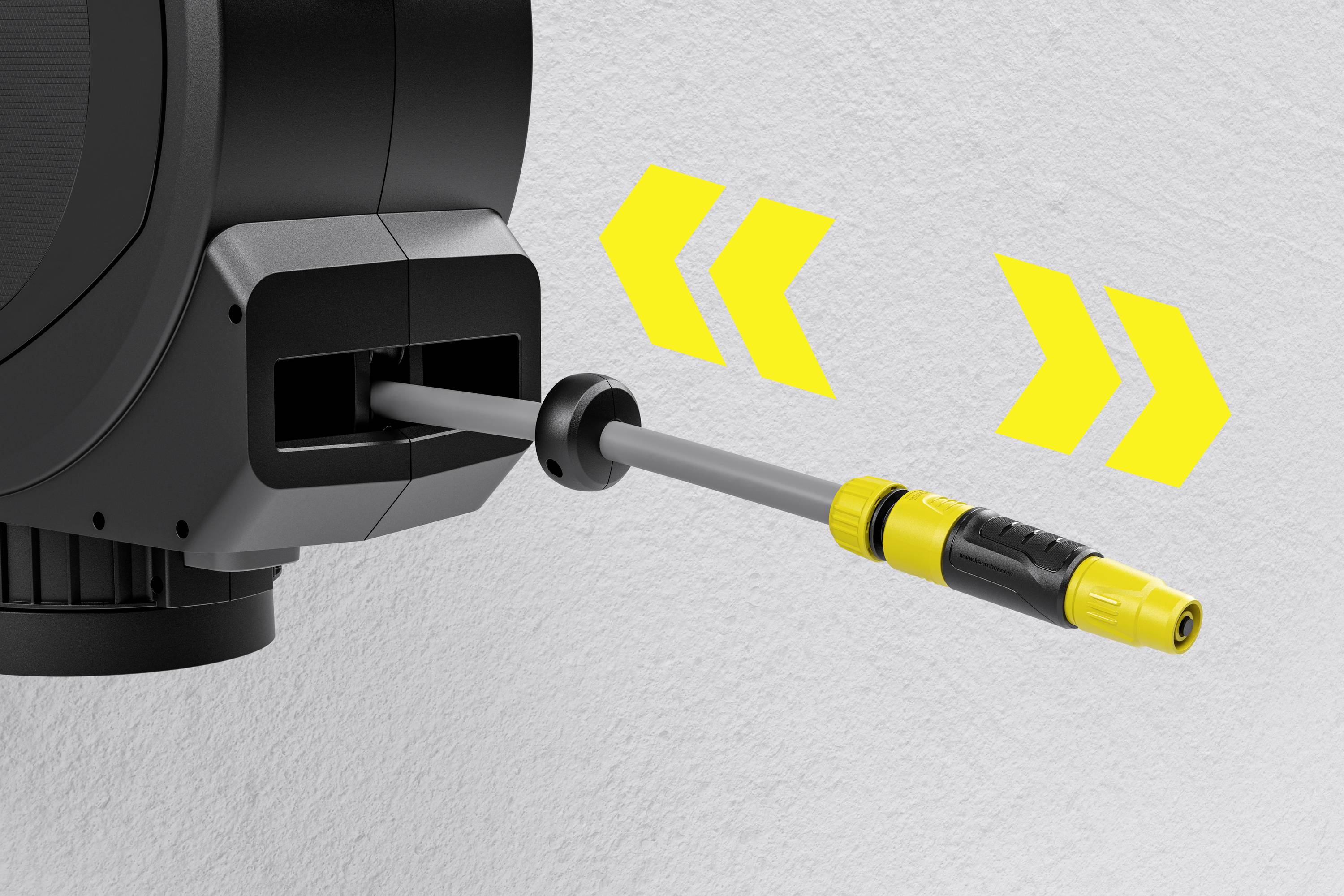 Kärcher Home & Garden 2.645-380.0 HBX 5.30 Automatic 30m 1/2 Zoll 1 St. Schwarz Schlauchaufroller