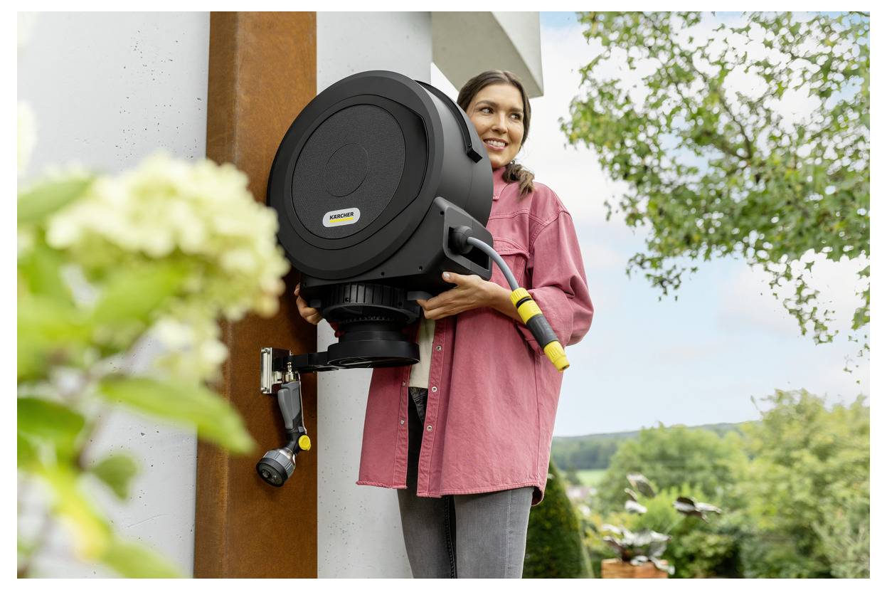 Kärcher Home & Garden 2.645-381.0 HBX 5.35 Automatic 35m 1/2 Zoll 1 St. Schwarz Schlauchaufroller