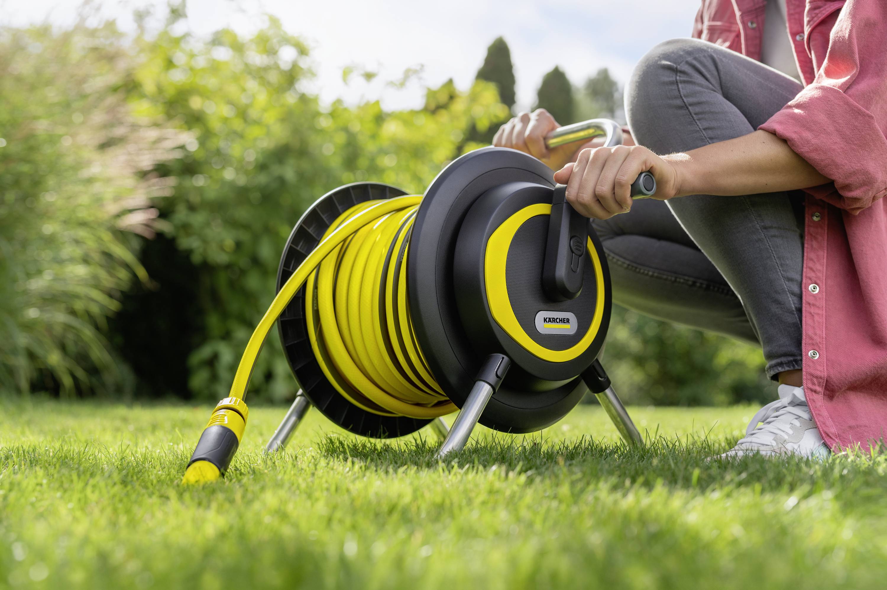 Kärcher Home & Garden 2.645-374.0 HR 4.30 Set 30m 1 St. Schwarz Schlauchtrommel