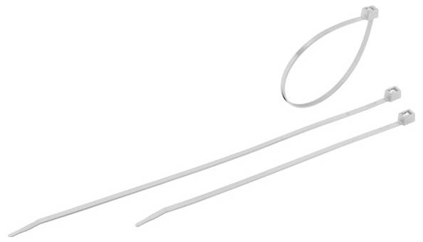 Cimco 181814 Kabelbinder Twist+Cut 4,2x280 natur Kabelbinder mit Stahlzunge 280mm 4.20mm Natur 100St.