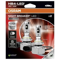 Osram Automotive 9006DWNBSM-2HB LED Leuchtmittel NIGHT BREAKER® LED SMART HB4 12 V Osram Automotive 9006DWNBSM-2HB LED Leuchtmittel NIGHT BREAKER® LED SMART HB4 12 V