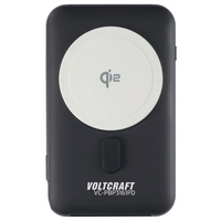 VOLTCRAFT VC-PBP3161PD Wireless Powerbank 10000 mAh Qi Wireless Charging Li-Ion Schwarz VOLTCRAFT VC-PBP3161PD Wireless Powerbank 10000 mAh Qi Wireless Charging Li-Ion Schwarz