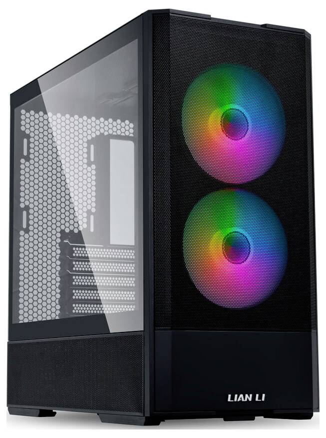 Lian Li LANCOOL 207RX Midi-Tower Gaming-Gehäuse Schwarz