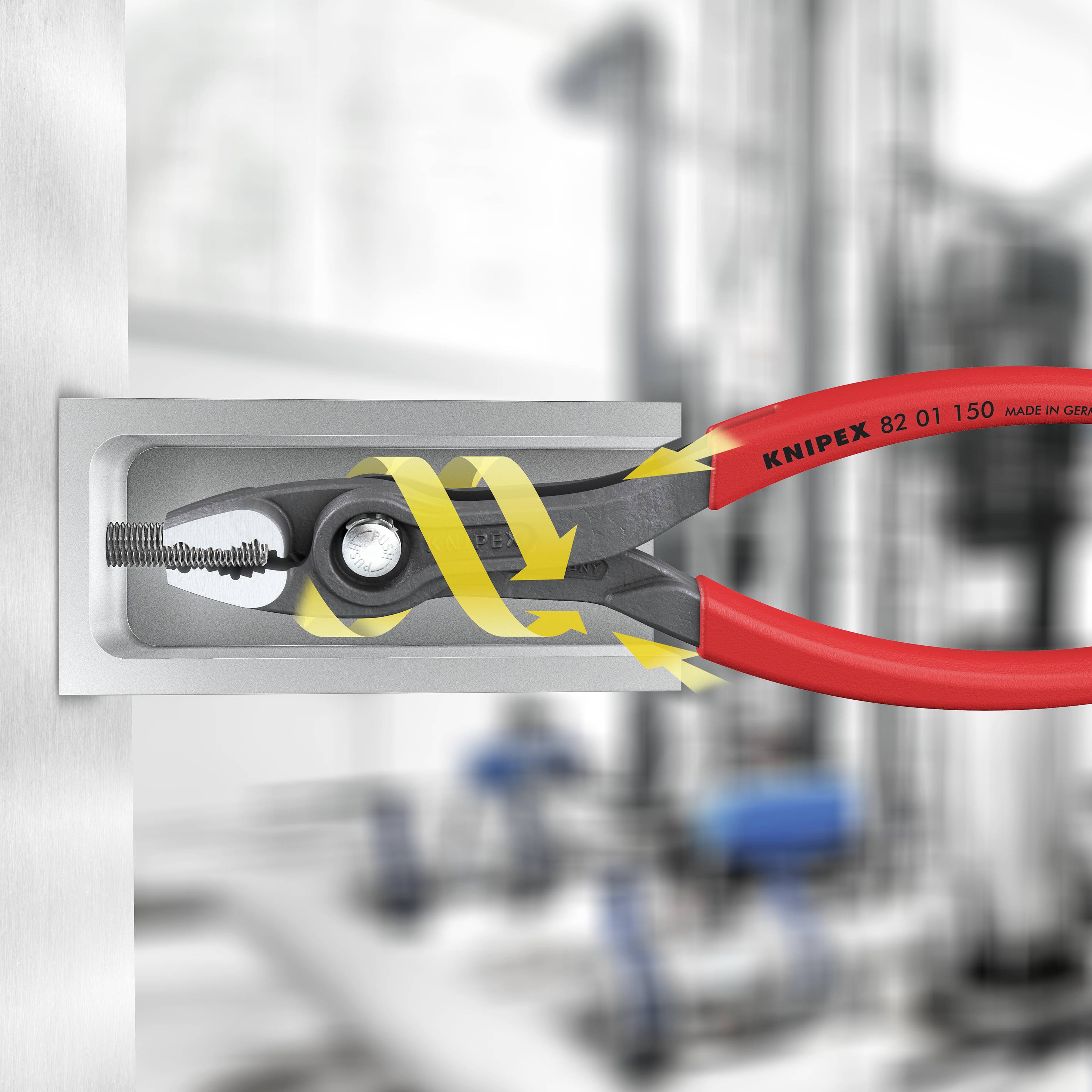 Knipex 82 01 150 Frontgreifzange 150mm