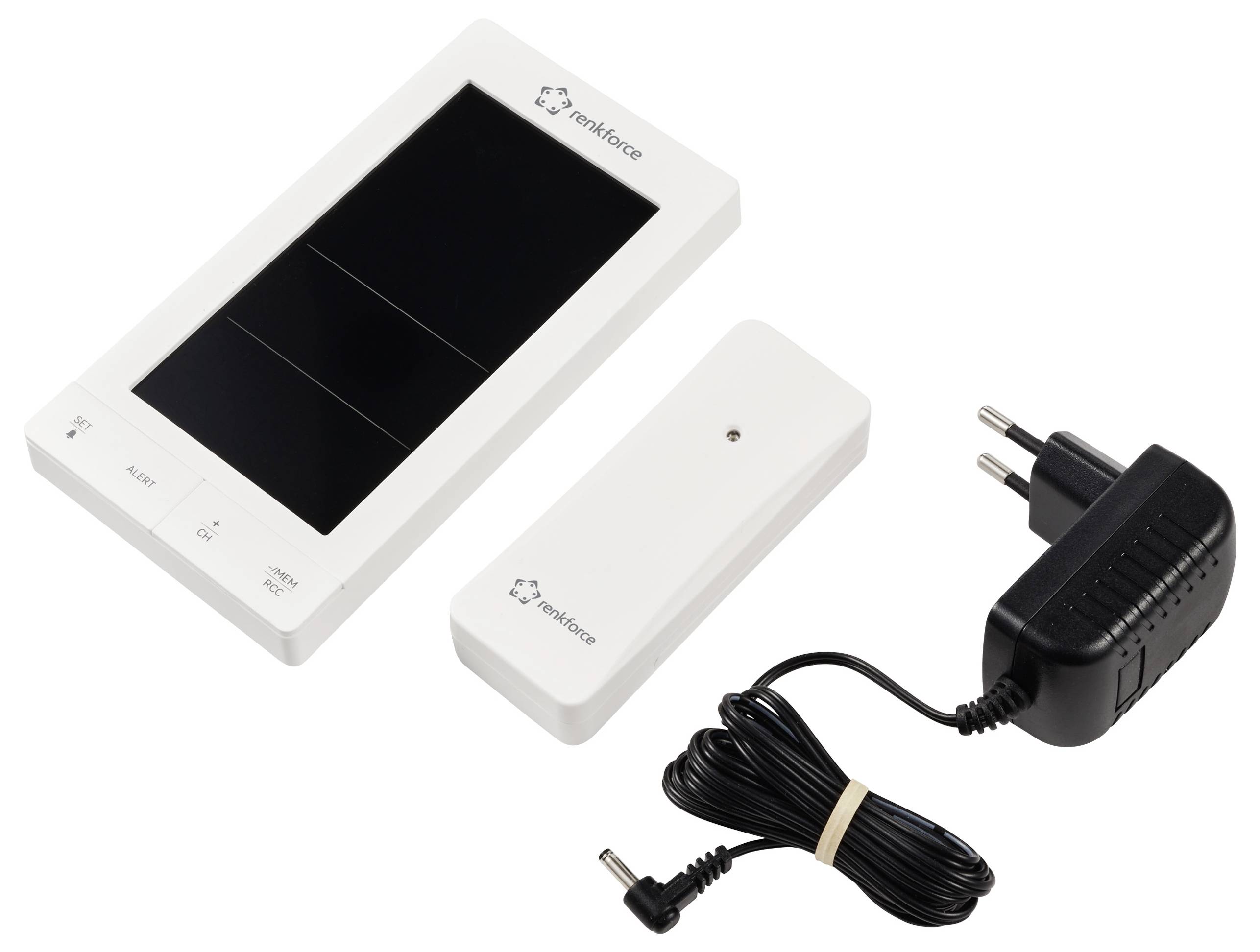 Renkforce RF-6701490 Funk-Wetterstation Vorhersage für 12 Stunden Anzahl Sensoren max. 3