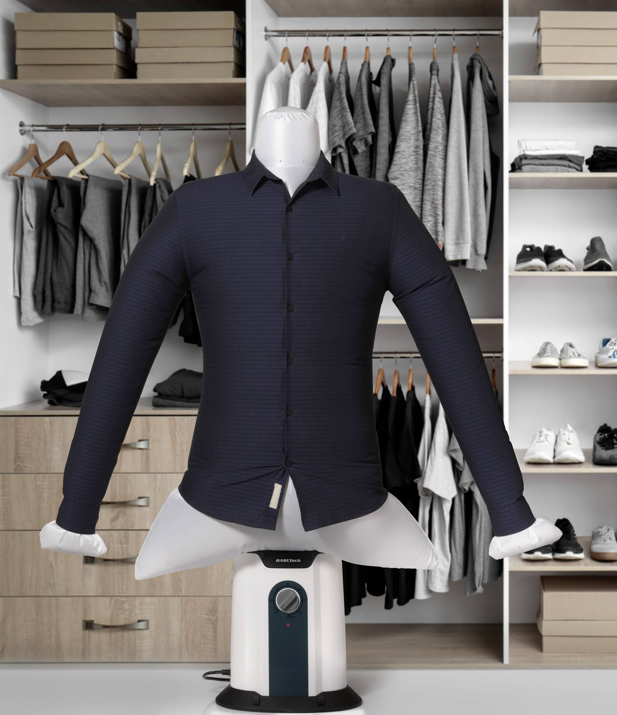 Basetech BMXID-1 Hemdenbügler Weiß 850W