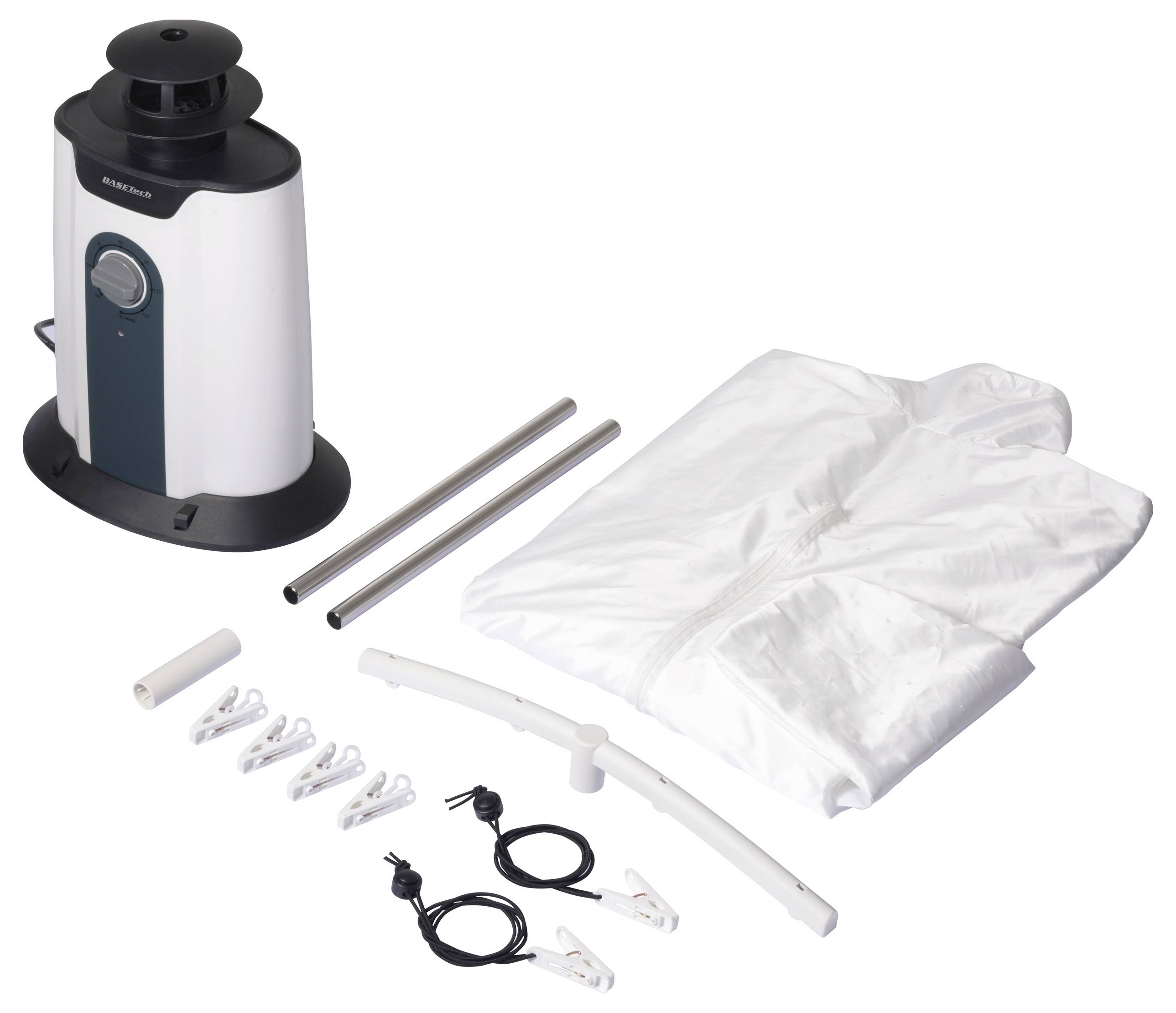 Basetech BMXID-1 Hemdenbügler Weiß 850W