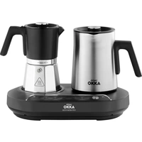 Arzum OK0027-0500 Mokka-Automat Schwarz, Chrom Fassungsvermögen Tassen=5 Arzum OK0027-0500 Mokka-Automat Schwarz, Chrom Fassungsvermögen Tassen=5