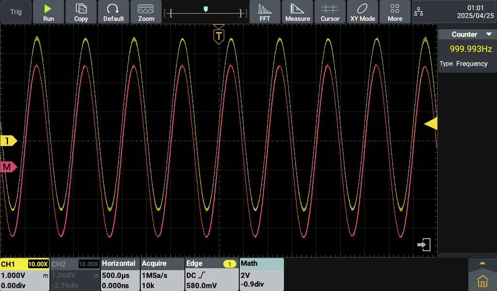 VOLTCRAFT DOV702 Digital-Oszilloskop 70MHz 2-Kanal 1.25 GSa/s 50 Mpts 12 Bit Digital-Speicher (DSO) 1St.
