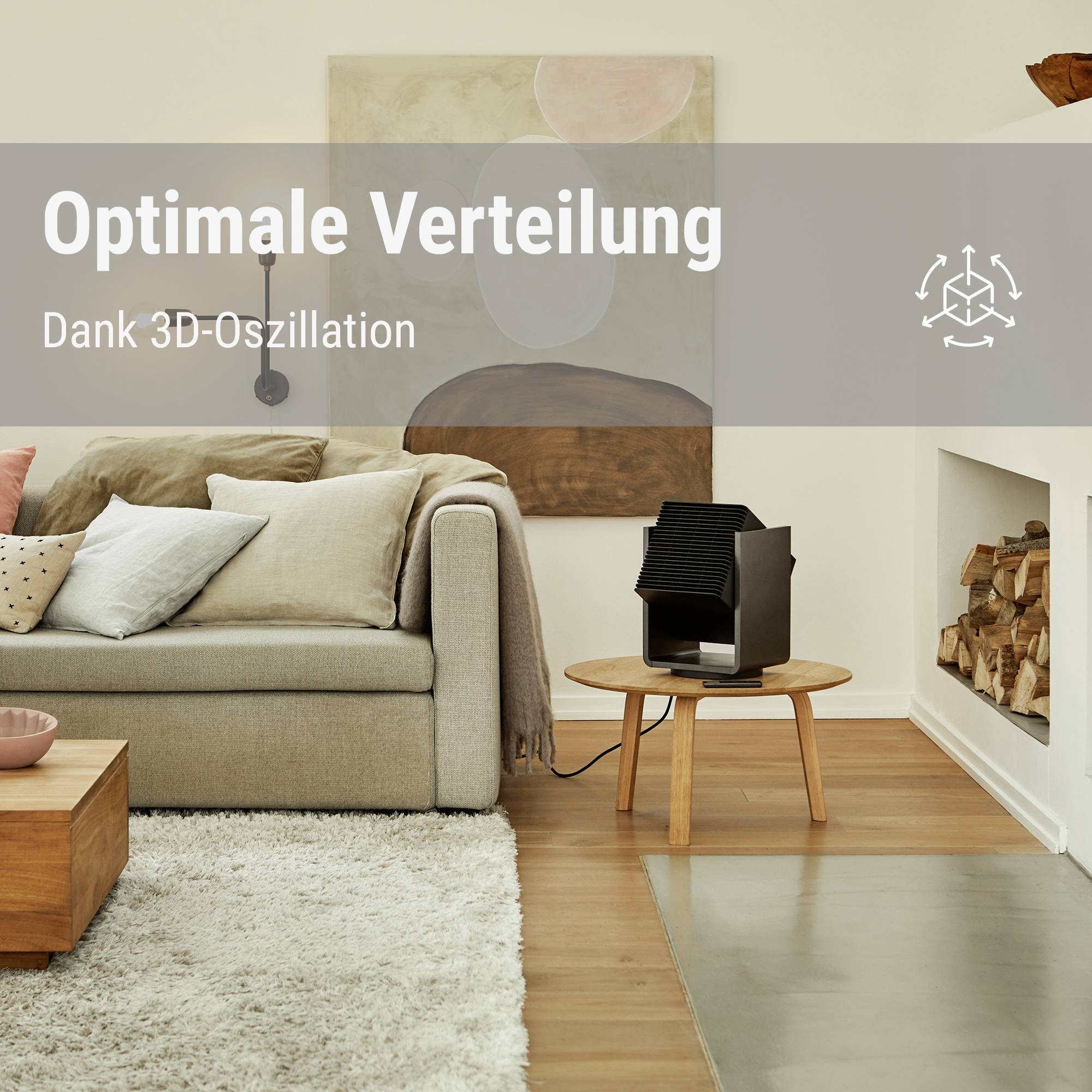 Stadler Form A-062E Heizlüfter 100 Titanium