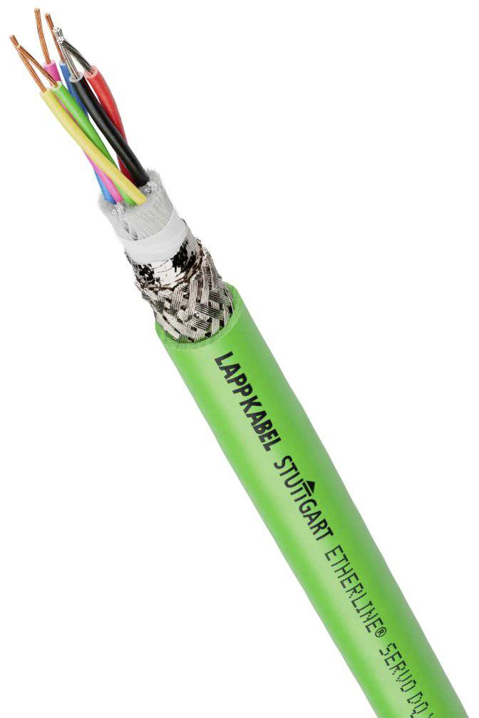LAPP 2170938/500 Netzwerkkabel ETHERLINE® SERVO Grün 500m