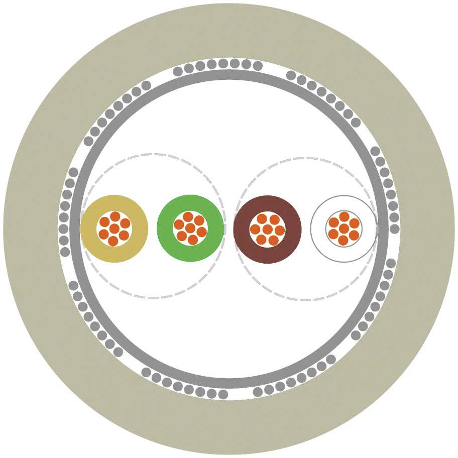 LAPP 0031333/50 Datenleitung UNITRONIC® Li2YCY (TP) Grau 50m