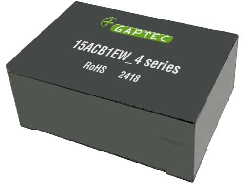 Gaptec 15ACB1EW_15S4 AC/DC-Wandler 15 V/DC 1000mA 15W