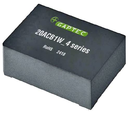 Gaptec 20ACB1W_15S4 AC/DC-Wandler 15 V/DC 1330mA 20W