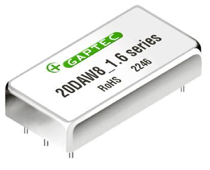Gaptec 20DAW8_3615S1.6 DC/DC-Wandler 1.334A 20W Inhalt