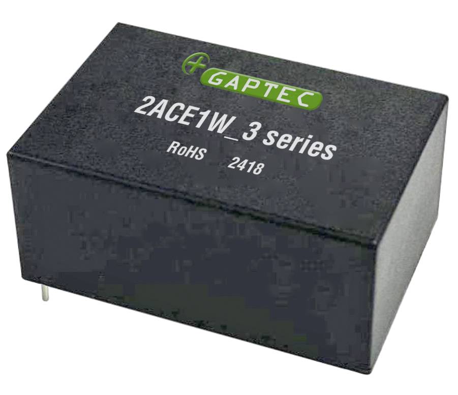 Gaptec 2ACE1W_24S3 AC/DC-Wandler 24 V/DC 83mA 2W