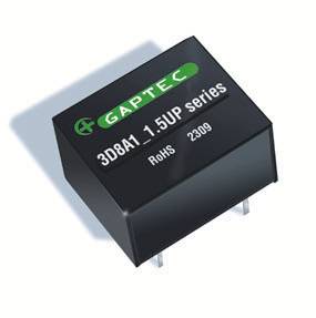 Gaptec 3D8A1_1512S1.5UP DC/DC-Wandler 250mA 3W Inhalt