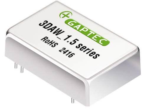 Gaptec 3DAW_2415D1.5 DC/DC-Wandler 100mA 3W Inhalt