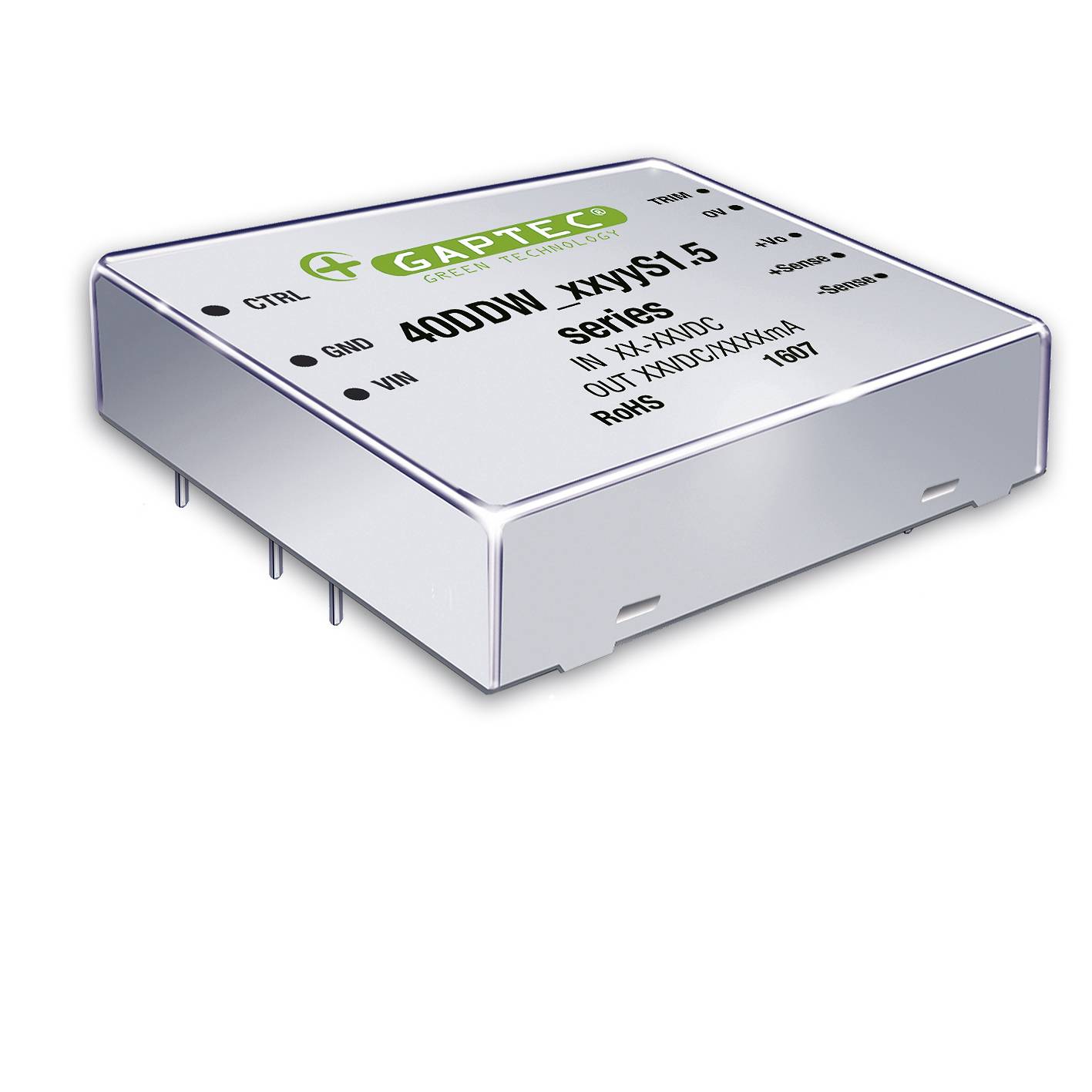 Gaptec 40DDW_1212D1.5 DC/DC-Wandler 1.67A 40W Inhalt