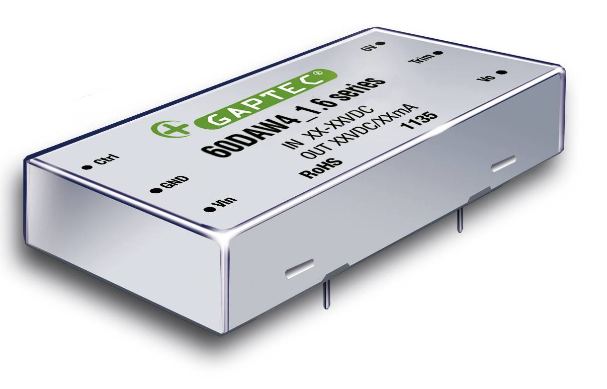 Gaptec 60DAW4_2412S1.6 DC/DC-Wandler 5A 60W Inhalt