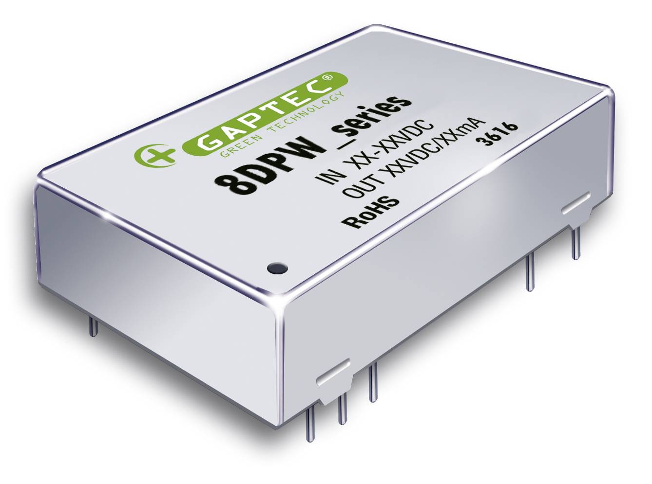 Gaptec 8DPW_2403S1.6 DC/DC-Wandler 2.67A 8W Inhalt