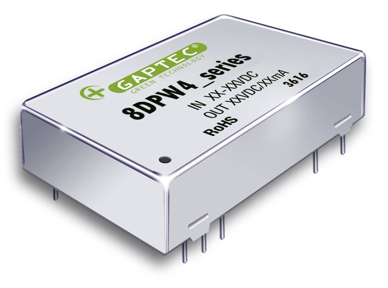 Gaptec 8DPW4_2415S1.6 DC/DC-Wandler 533mA 8W Inhalt