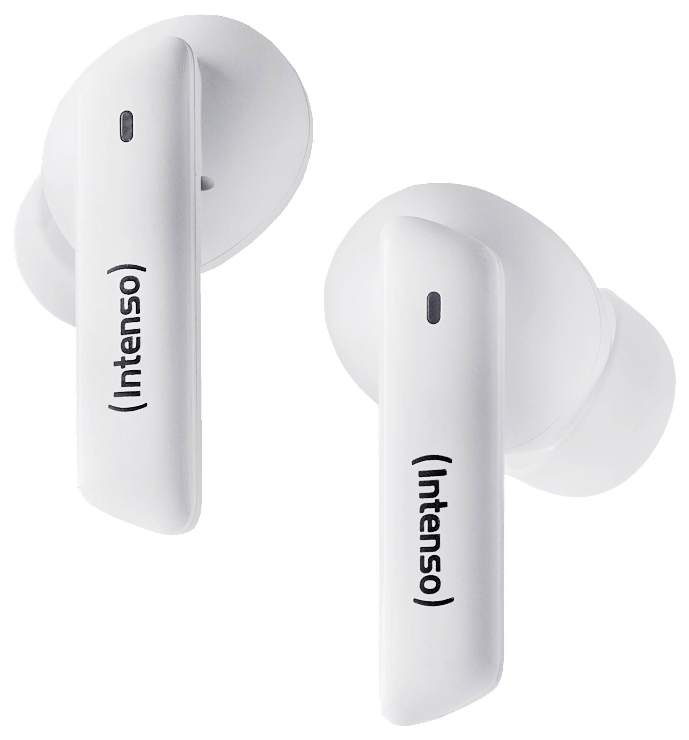 Intenso Buds Pro T502HAE weiß In Ear Kopfhörer Bluetooth® Weiß Noise Cancelling Wasserabweisend Handy