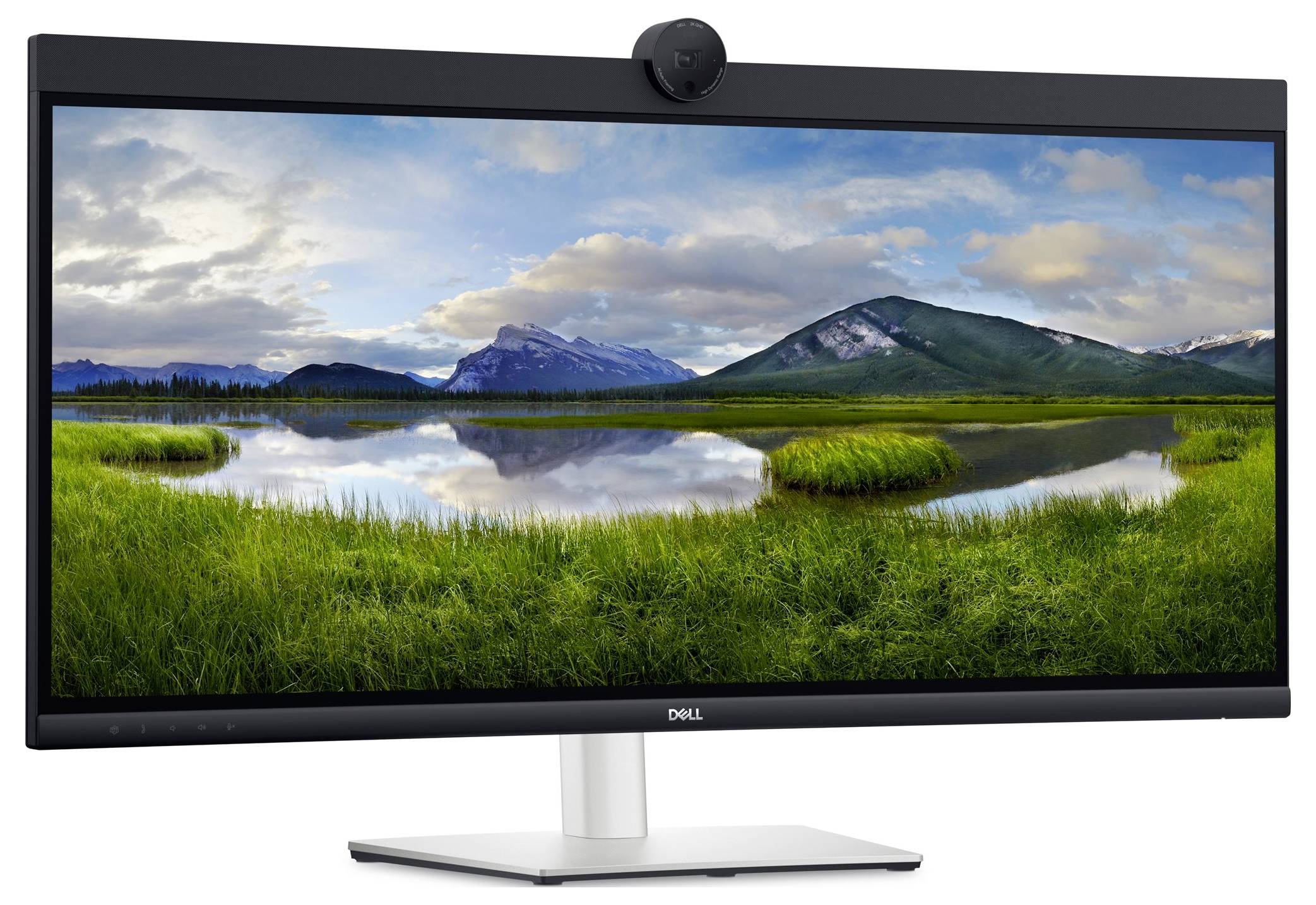 Dell P3424WEB Conferencing LED-Monitor EEK F (A - G) 86.4 cm (34 Zoll) 3440 x 1440 Pixel 21:9 5 ms HDMI®, DisplayPort, RJ45, USB-C® (USB 3.2 Gen 1)