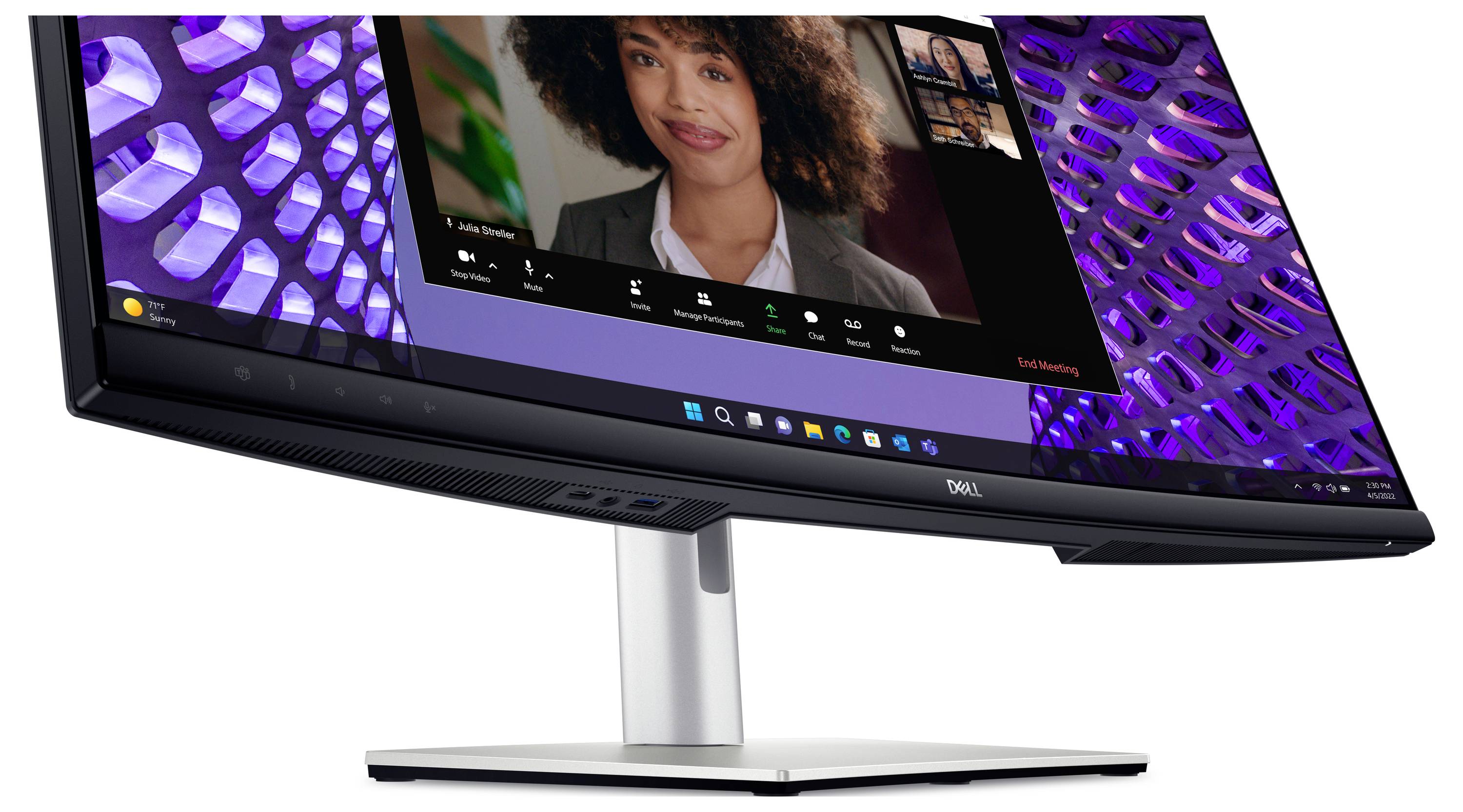 Dell P3424WEB Conferencing LED-Monitor EEK F (A - G) 86.4 cm (34 Zoll) 3440 x 1440 Pixel 21:9 5 ms HDMI®, DisplayPort, RJ45, USB-C® (USB 3.2 Gen 1)