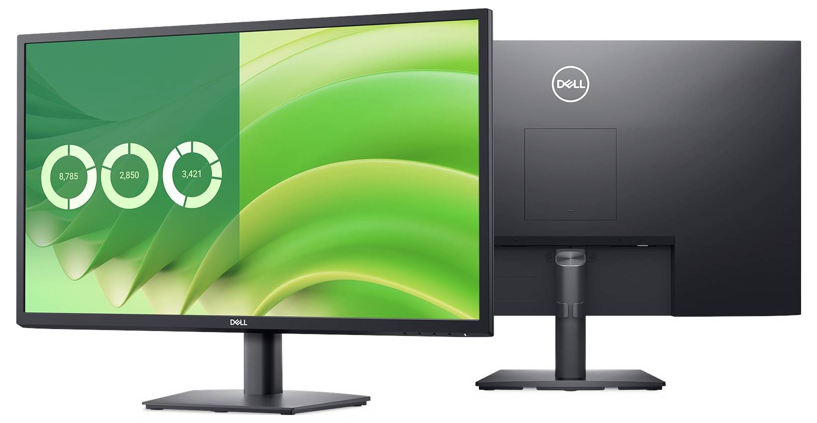 Dell E2725H LED-Monitor EEK D (A - G) 68.6 cm (27 Zoll) 1920 x 1080 Pixel 16:9 5 ms VGA, DisplayPort VA LED