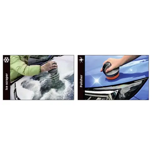 IWH Akku-Eiskratzer Grau, Schwarz IWH Akku-Eiskratzer Grau, Schwarz