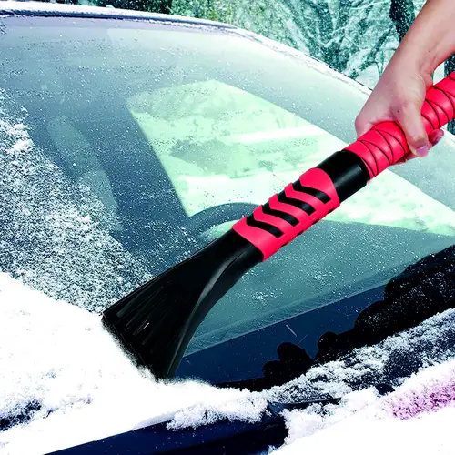 IWH Eiskratzer / Schneebesen ausziehbar, mit Schneeschaufel Schwarz, Rot IWH Eiskratzer / Schneebesen ausziehbar, mit Schneeschaufel Schwarz, Rot