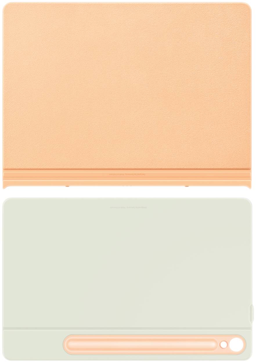 Samsung Smart Book Cover Tablet Tasche Galaxy Tab S9 FE, Galaxy Tab S9 27,9cm (11") Book Cover Orange, Cream