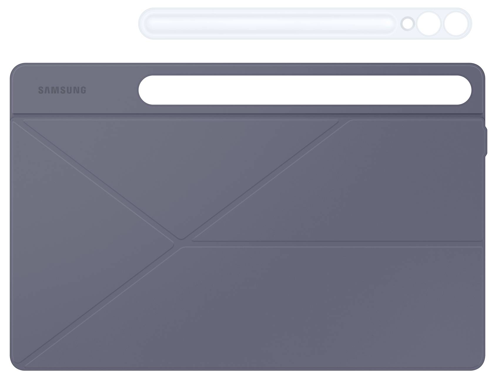 Samsung Smart Book Cover Tablet Tasche Galaxy Tab S10+, Galaxy Tab S9+, Galaxy Tab S9 FE+ 31,5cm (12,4") Book Cover Blau