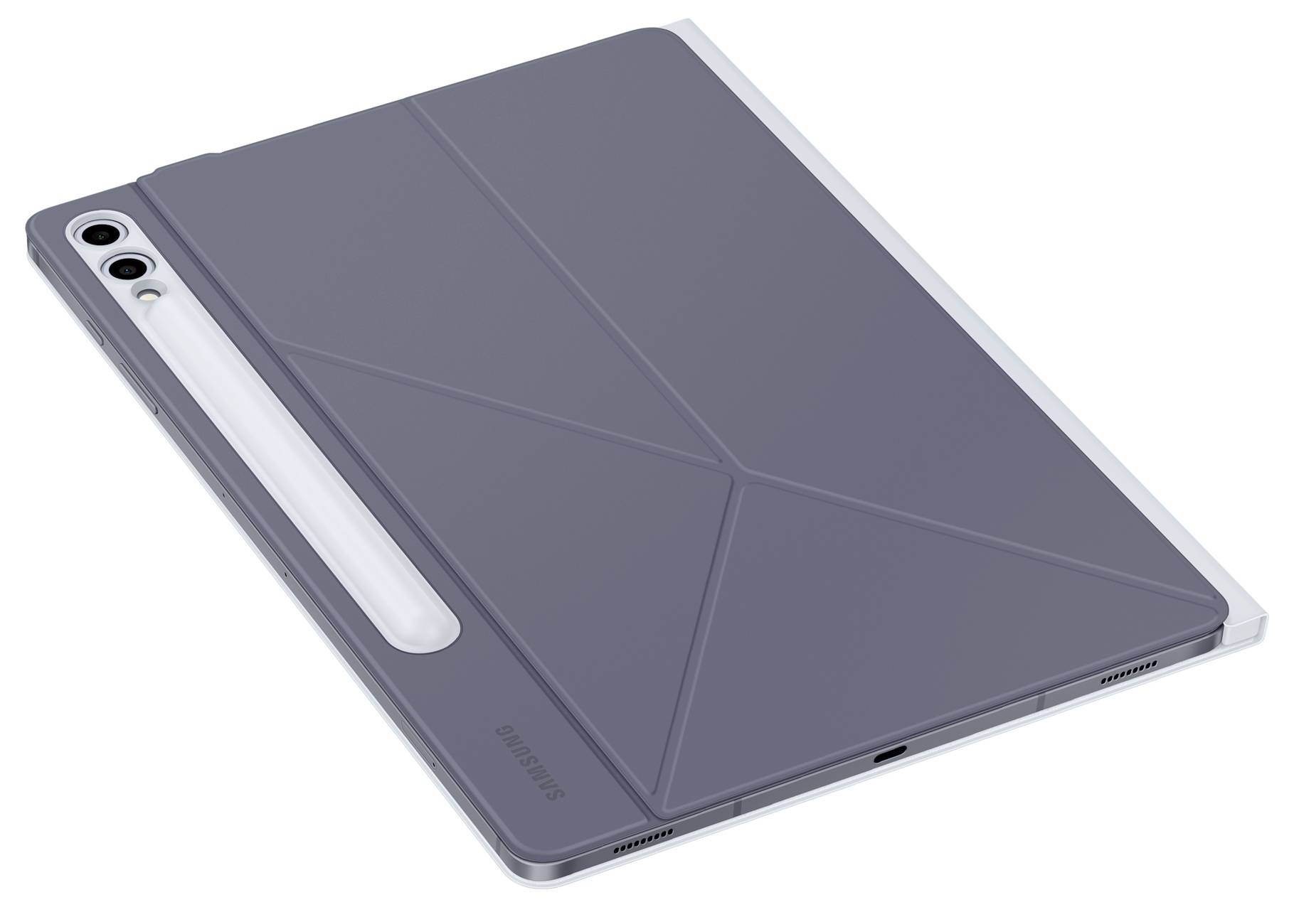 Samsung Smart Book Cover Tablet Tasche Galaxy Tab S10+, Galaxy Tab S9+, Galaxy Tab S9 FE+ 31,5cm (12,4") Book Cover Blau