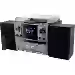 Soundmaster MCD5600SW Stereoanlage Plattenspieler, DAB+, UKW, Bluetooth®, CD, Kassette, USB, 2 x 5W Schwarz Soundmaster MCD5600SW Stereoanlage Plattenspieler, DAB+, UKW, Bluetooth®, CD, Kassette, USB, 2 x 5W Schwarz