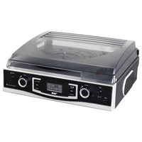 Soundmaster PL590SW Stereoanlage Plattenspieler, DAB+, UKW, AUX, USB, Aufnahmefunktion Schwarz Soundmaster PL590SW Stereoanlage Plattenspieler, DAB+, UKW, AUX, USB, Aufnahmefunktion Schwarz