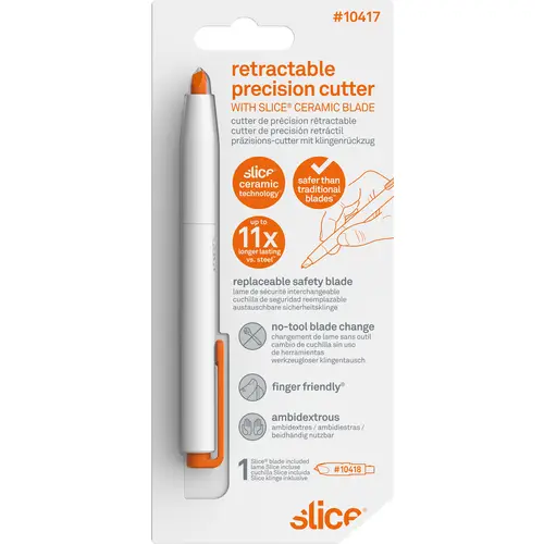 Slice 10417 Cutter mit Klingenrückzug 1St. Slice 10417 Cutter mit Klingenrückzug 1St.