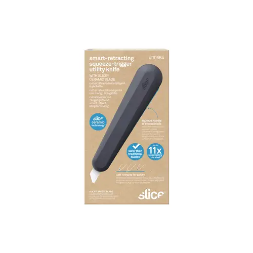 Slice 10564 Cuttermesser mit Zangengriff und smart automatischem Klingenrückzug 1St. Slice 10564 Cuttermesser mit Zangengriff und smart automatischem Klingenrückzug 1St.