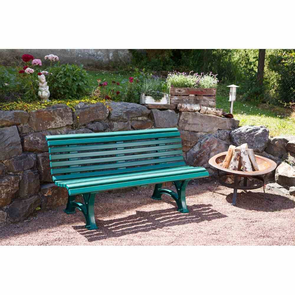 Blome Helgoland 31353 Gartenbank Kunststoff Dunkelgrün