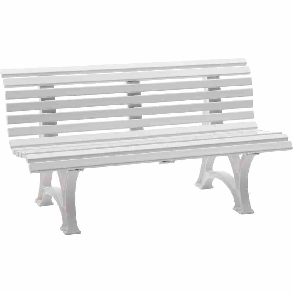 Blome Helgoland 31351 Gartenbank Kunststoff Weiß