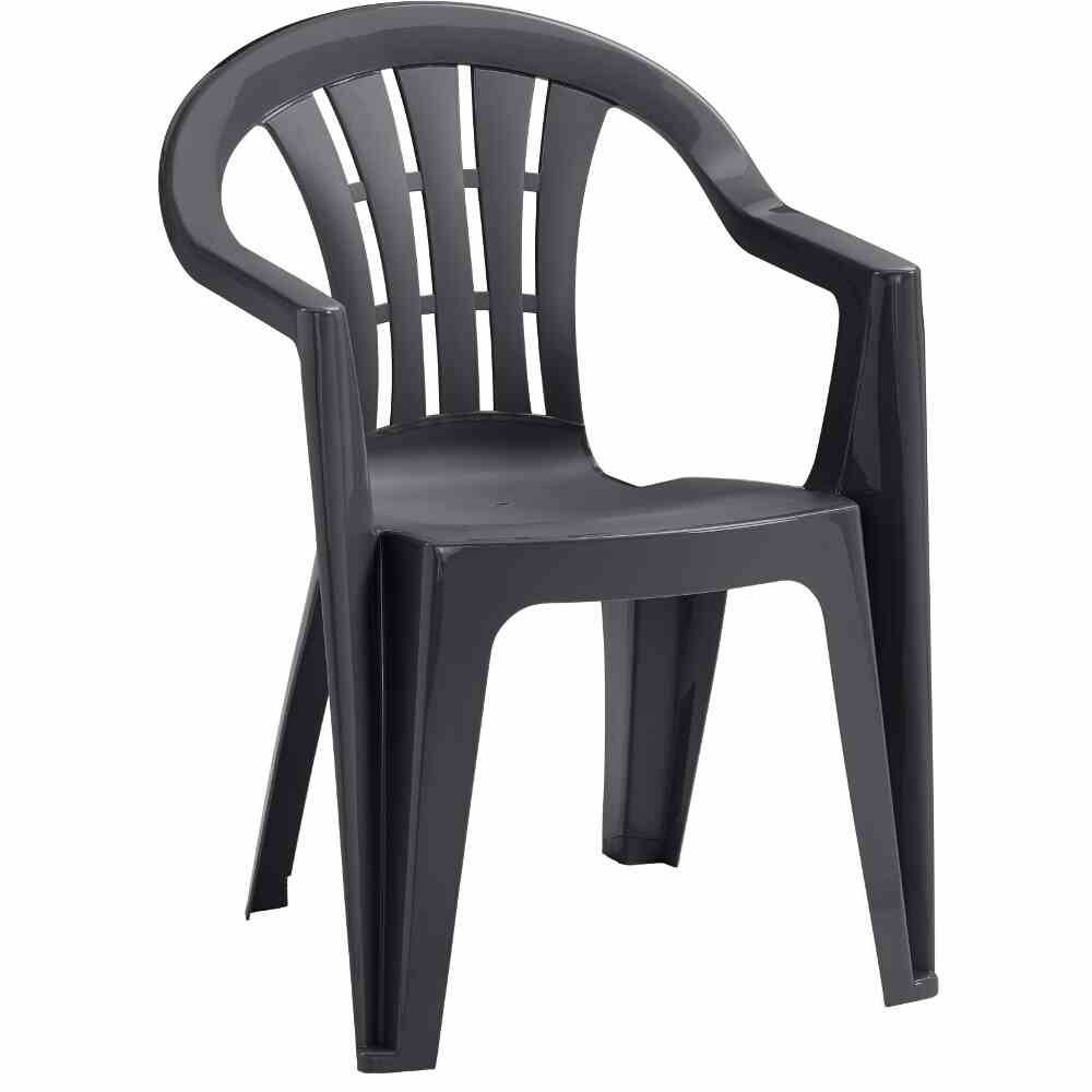 Jardin Cuba Fresh 245461 Gartenstuhl Kunststoff Graphit