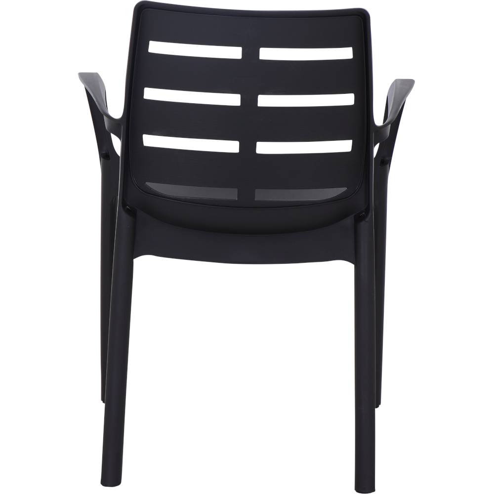 Progarden Borneo 1770 Gartenstuhl Kunststoff Anthrazit