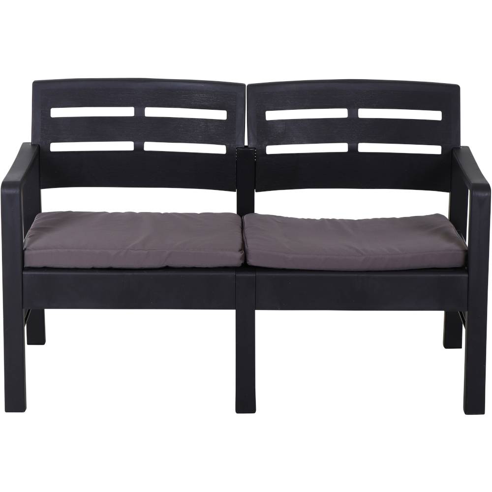 Progarden Java 5411 Gartenmöbel-Set Kunststoff Anthrazit