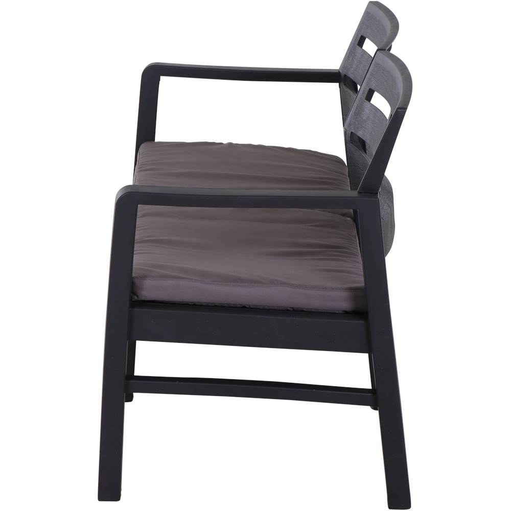 Progarden Java 5411 Gartenmöbel-Set Kunststoff Anthrazit