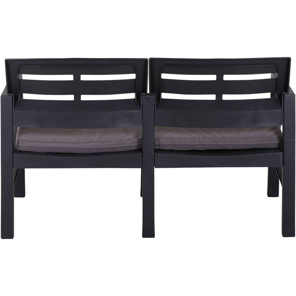 Progarden Java 5411 Gartenmöbel-Set Kunststoff Anthrazit