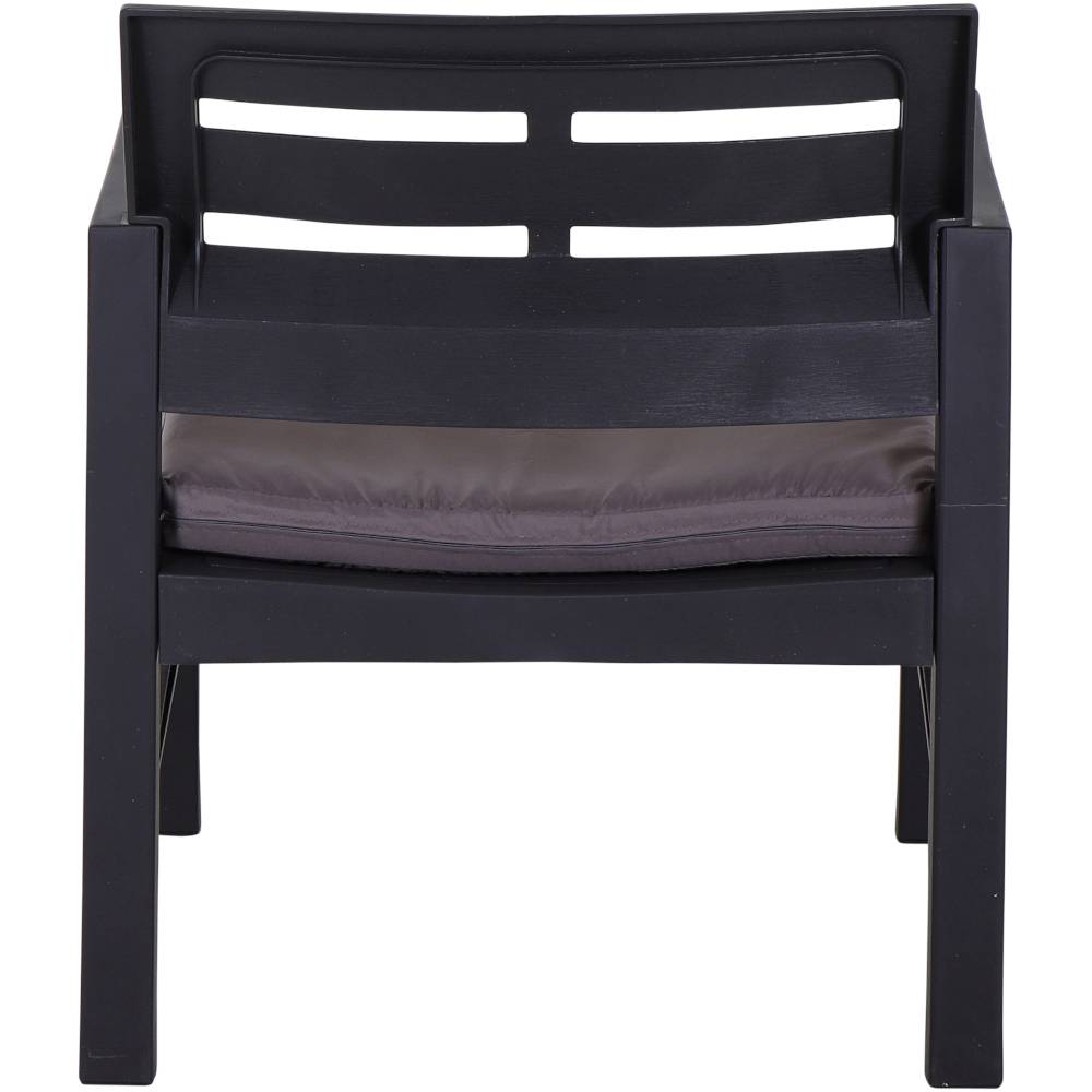 Progarden Java 5411 Gartenmöbel-Set Kunststoff Anthrazit