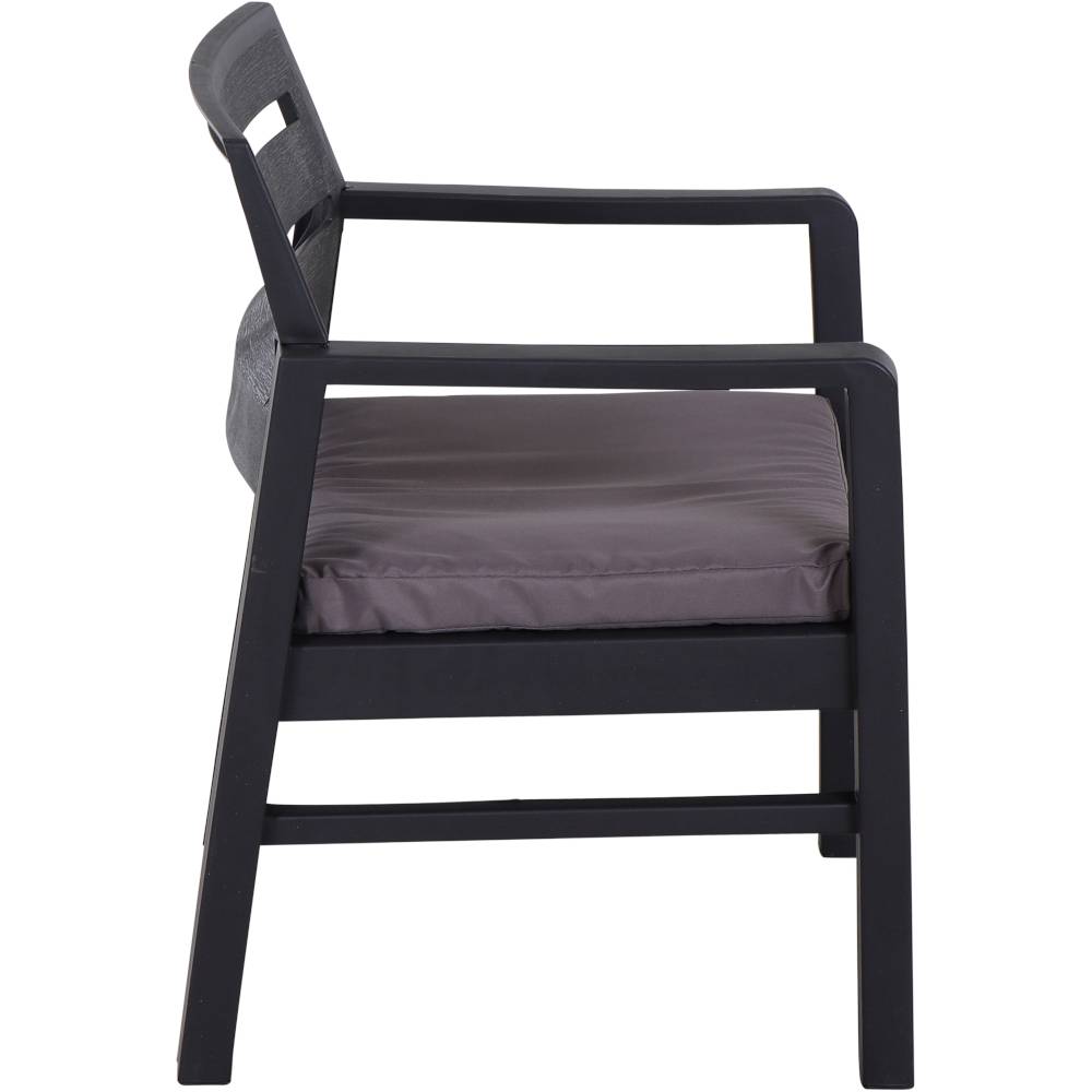 Progarden Java 5411 Gartenmöbel-Set Kunststoff Anthrazit