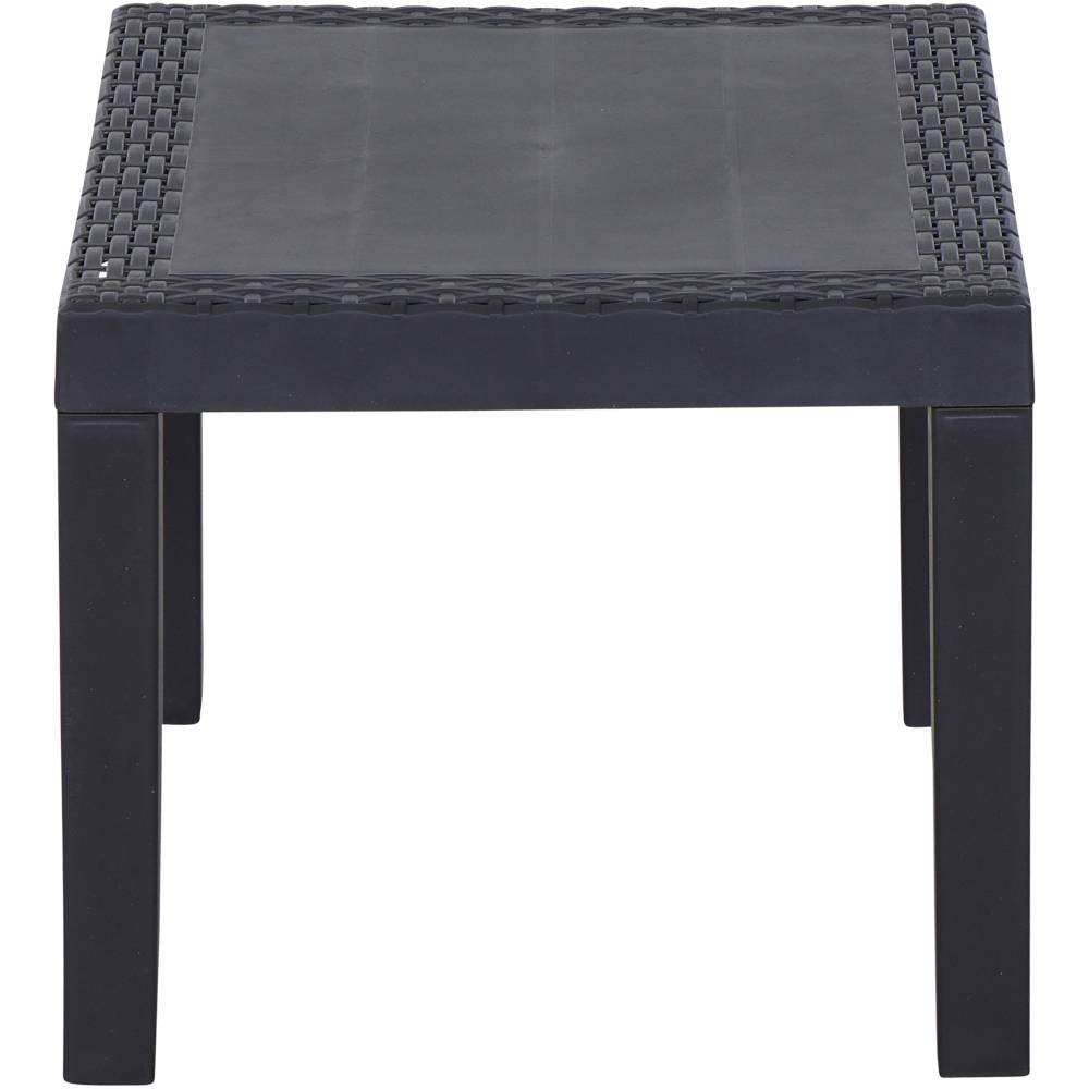 Progarden Kraka 6430 Gartenmöbel-Set Kunststoff, Polyester Anthrazit